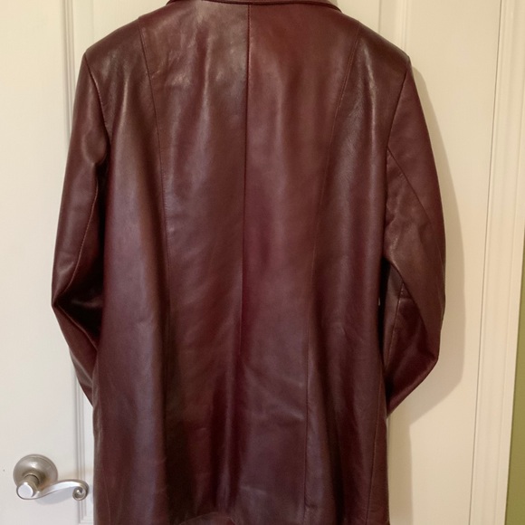 Ladies Old Hide House of Acton Leather Jacket - Picture 6 of 15